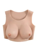 GENDER X - Breast Plate D-Cup - Bryst Protese - Lys hudfarge - Bilde 6