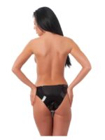 Rimba - Latex Ladies Brief med Dobbeldildo
