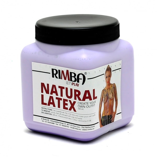 Rimba - Flytende Latex - Lilla 500ml Rimba - Flytende Latex - Lilla 500ml