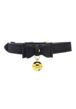 Master Series - Kitty collar med bjelle - svart