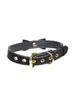 Master Series - Kitty collar med bjelle - svart