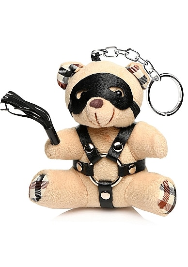 XR BRANDS - BDSM Teddy Keychain - Nøkkelring Bamse med maske og pisk XR BRANDS - BDSM Teddy Keychain - Nøkkelring Bamse med maske og pisk