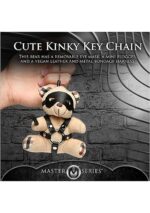 XR BRANDS - BDSM Teddy Keychain - Nøkkelring Bamse med maske og pisk