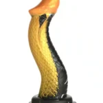 Creature Cocks - Golden Snake - Fantasidildo i silikon