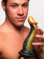 Creature Cocks - Golden Snake - Fantasidildo i silikon - Bilde 2