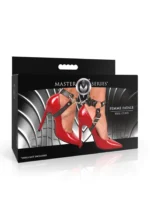 XR Brands - Femme fatale - Hæl cuffs - Sort/Rød - Bilde 2