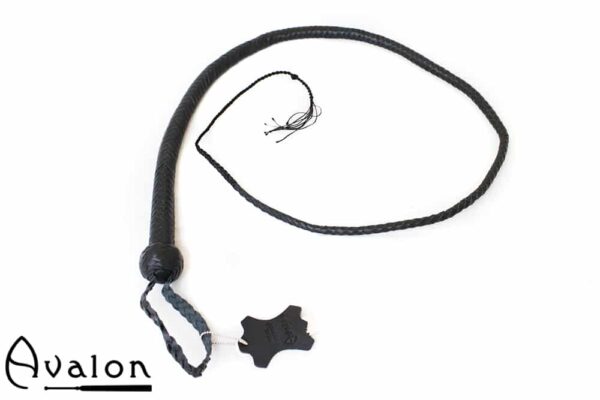 Avalon - BEHEMOTH - Bullwhip Heavy Handle, Svart 1,5 m