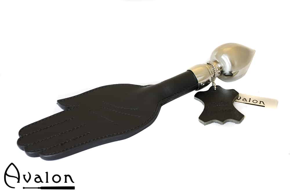 Avalon - PERCIVAL - Paddle med håndform og dråpeformet håndtak - Sort Avalon - PERCIVAL - Paddle med håndform og dråpeformet håndtak - Sort