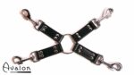Avalon - RITUAL - Hog-tie-sett med 4 deler - Sort