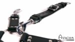 Avalon - SACRED - Hog-tie-sett med 5 deler - Sort