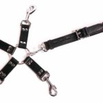 Avalon - SACRED - Hog-tie-sett med 5 deler - Sort