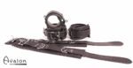 Avalon - LEGEND - Cuffs og Collar sett Sort