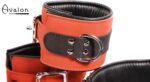 Avalon - LEGEND - Cuffs og Collar sett Rødt og Sort