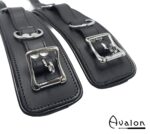 Avalon - ALCHEMY - Polstrede Fotcuffs - Sort