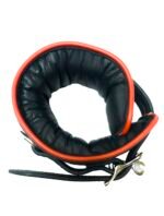 Avalon - ALCHEMY - Polstrede Fotcuffs - Sort og Rødt