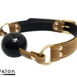 Avalon Viking - QUIET - Brun Gag med Sort Ball 40 mm