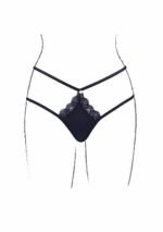 Le Désir Belle - Ami - Truse med Stropper og Gyldne Detaljer - One Size -  S til L