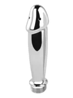 BQS - Dildo Intimdusj - Dusjhode - Metall - Large