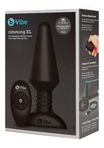 B-Vibe - Rimming XL - Stor Buttplug med Vibrasjoner og Rotasjoner