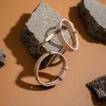 Crave - ID cuff - Armbånd og cuffs i silikon - Rosa og Rosegull - Bilde 3