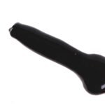 Dark Crystal - sort dildo med stødig bunn - 60