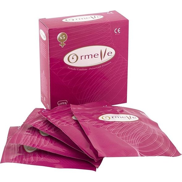 Ormelle - Femidom - Kvinnelig Kondom - 5pk Ormelle - Femidom - Kvinnelig Kondom - 5pk