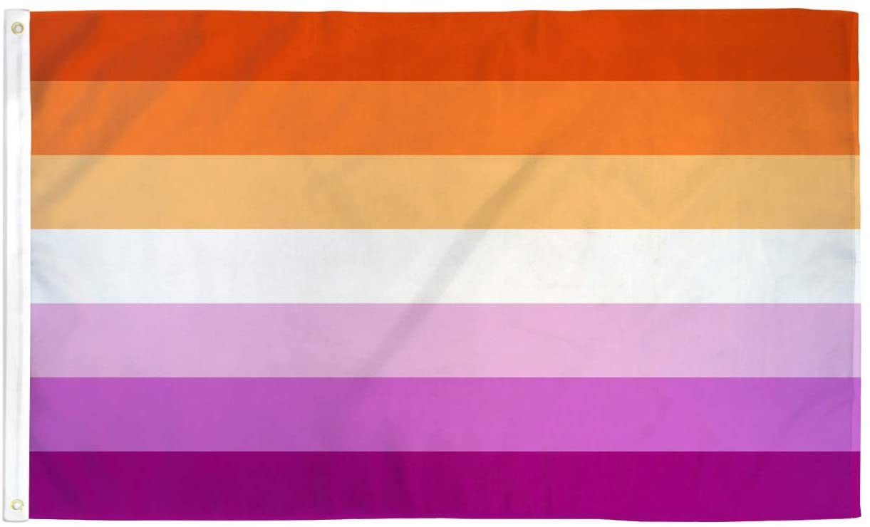 Lesbian Pride Flagg 90cm x 150cm Lesbian Pride Flagg 90cm x 150cm