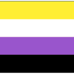 Non-Binary Pride Flagg 90cm x 150cm