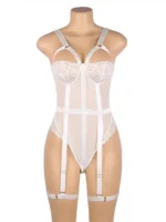 Gnist - Hvit body med stropper - Bilde 6