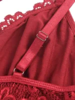 Gnist - Babydoll med stropper - burgunder - Bilde 23