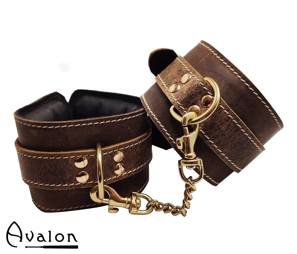 AVALON - Viking - Hugin - Håndcuffs - Brun AVALON - Viking - Hugin - Håndcuffs - Brun