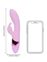 Loveline - Ultra Soft Klassisk Rabbitvibrator - Lilla - Bilde 3