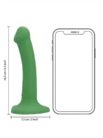 Loveline - Vibrator med base - Small - Grønn - Bilde 8