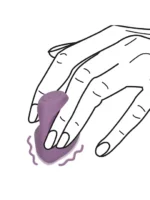 Loveline - Finger vibrator - Lilla