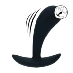 Levelz - 3 - Buttplugg med lett bøy og anker stopper - Small