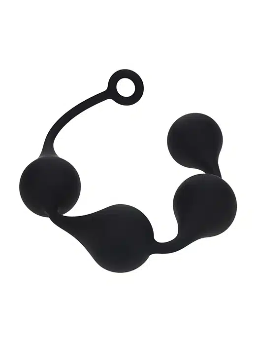 LVL09-0002BLK-levelz-analkuler-kuler-anal-silikon- silicone_3 Levelz - 4 - Analkuler dråpeformet - XXL 60 mm - Bilde 1