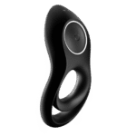 Satisfyer - Legendary Duo - Dobbel Penisring med Vibrasjoner - Sort