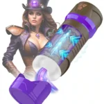 Masturs - Misty Steam Mistress - AR Masturbator med Vibrasjoner, Sugeeffekt og Squeezing