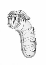 Man Cage - Model 5 - Kuklås 5,5" Transparent