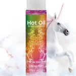 NUEI - HOT OIL - Varmende Massasjeolje - Unicorn Elixir - 100ml