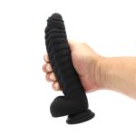 Kiotos COX - Dildo med rustning design - Sort