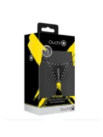Ouch! Extreme - Pu-lær string med kjetting - Bilde 3