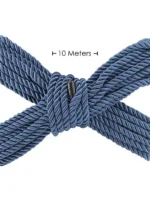 Ouch! Bondagetau - 10 meter - 6mm - Marine Blå - Bilde 2