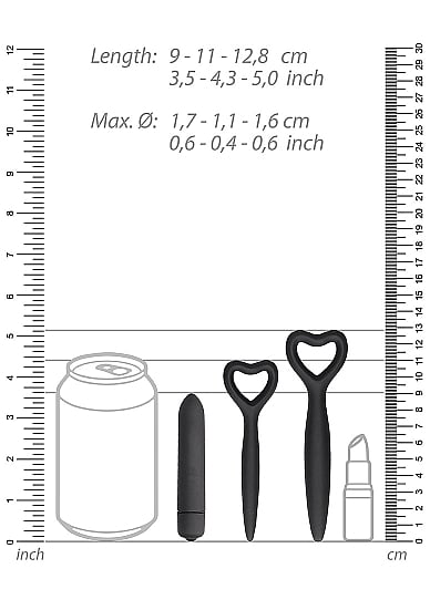 Ouch! Silikon Dilator Sett - 5