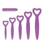 Ouch! Silikon Dilator Sett - 5 - Lilla 