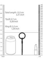 Ouch! Penisplugg i silikon med O-ring