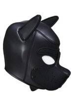 Ouch! Puppy Play - Hundemaske i Neopren - Sort