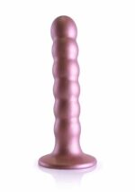 OUCH! - Beaded Silicone - Dildo med sugekopp - 13 cm - Rosa