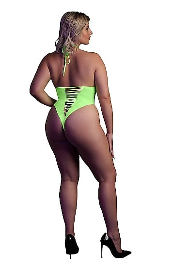OUCH! - Glow in the dark - High-Cut body - Grønn XL/4XL