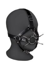 OUCH! - Xtreme - Hodeharness Med Spidergag Og Nesekrok - Sort